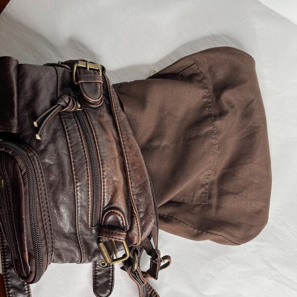 Scarleton Women's Ultra Soft Multi Pocket Crossbody Handbag Medium - Picture 4 of 5